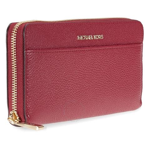 michael kors mercer gallery wallet|More.